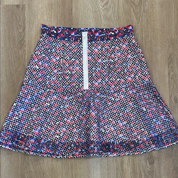 Camilla & Marc Vibrant A-Line Mesh Skirt Size 6 - Picture 6 of 9